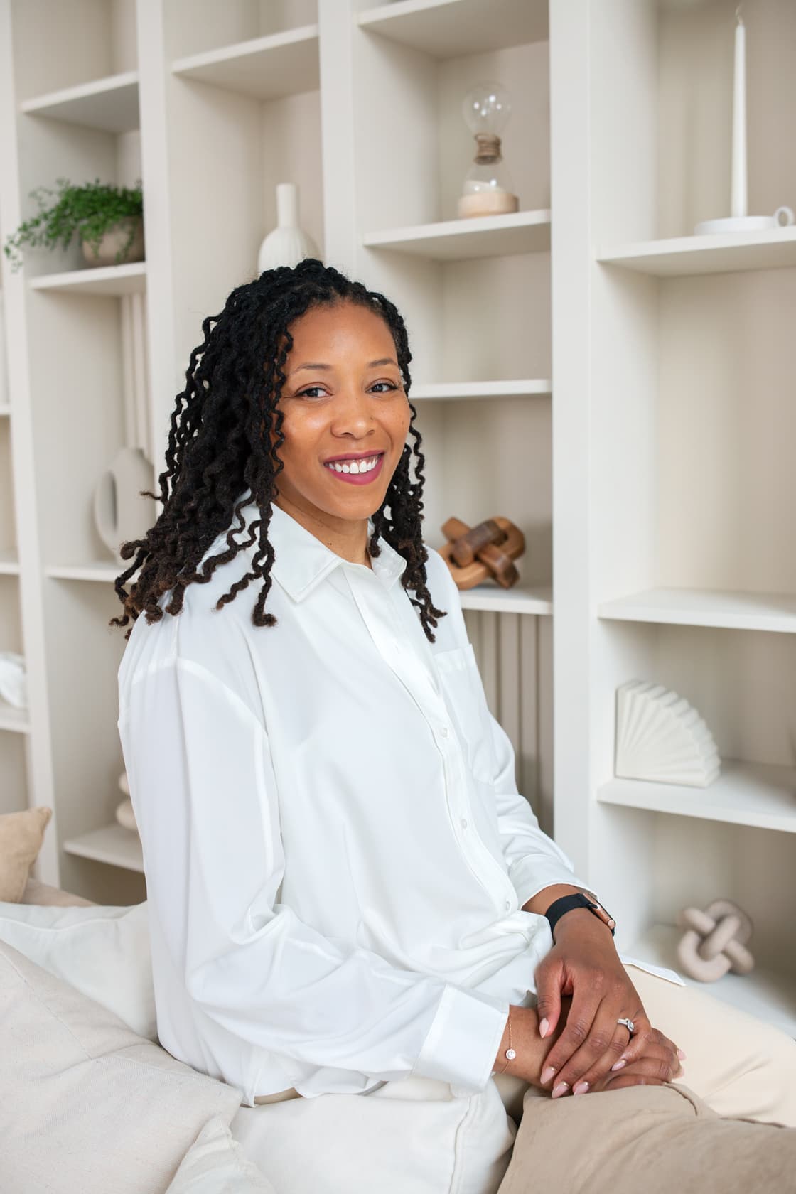 Professional headshot of Kemelle Deeble, Registered Psychotherapist (Qualifying) (ON)