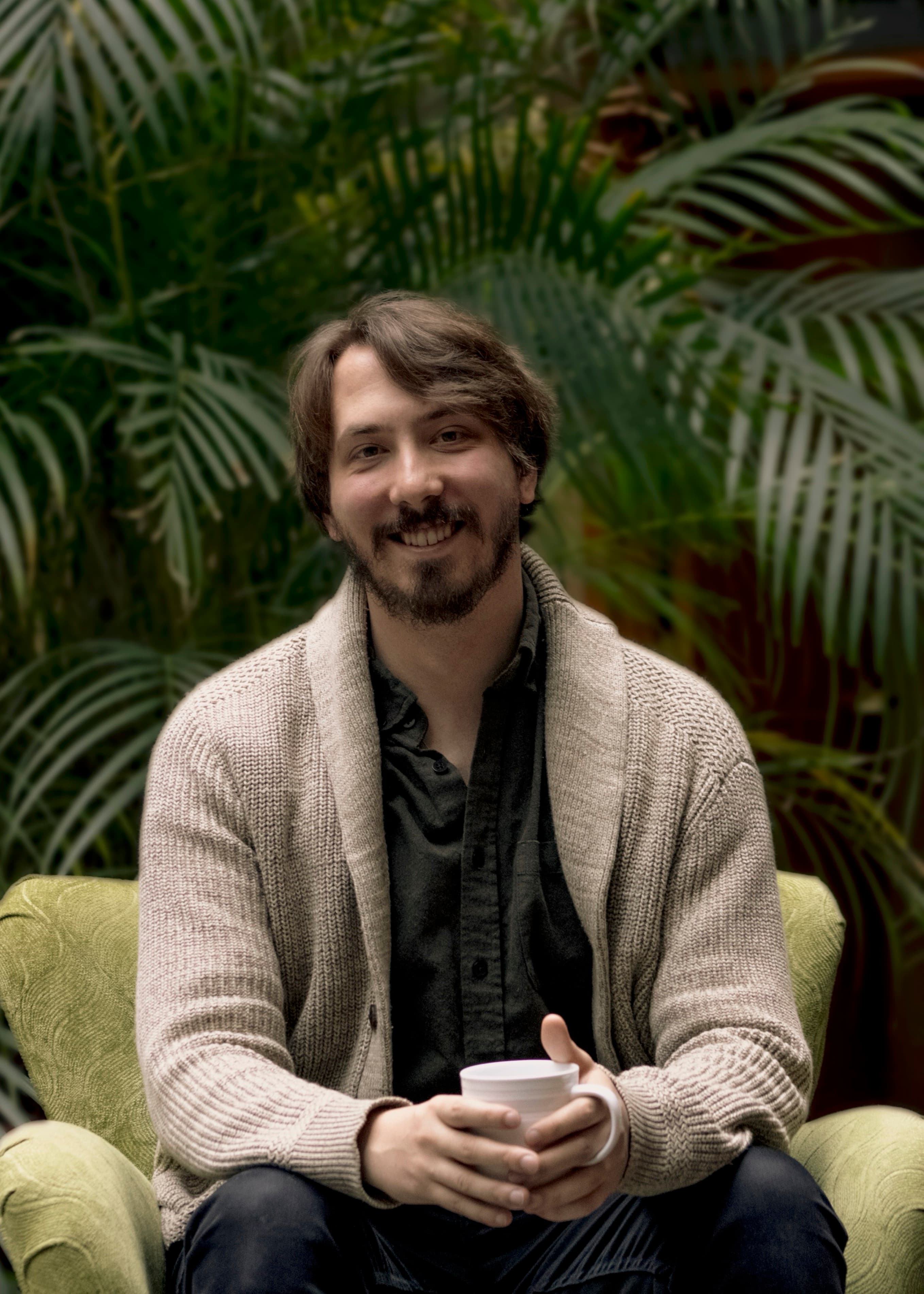 Professional headshot of Evan Vukets, Registered Clinical Counsellor (BC)